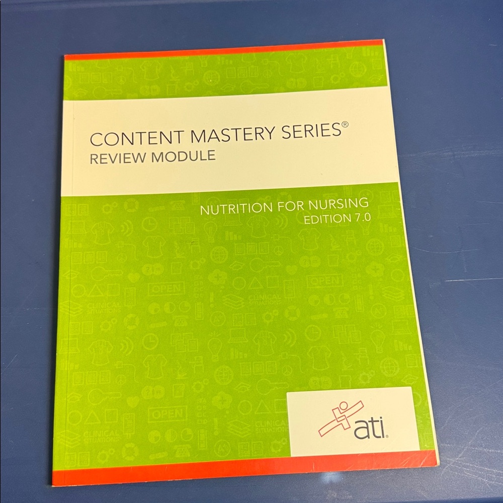 ATI Content Mastery Series Review Module - Green - Picture 3 of 8